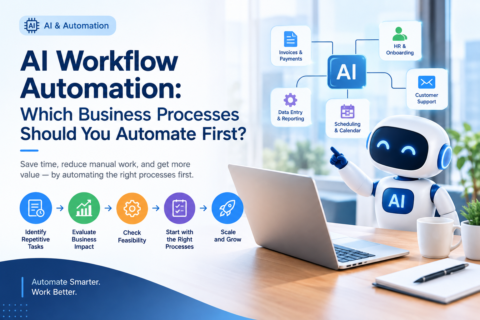 AI Workflow Automation: Which Business Processes Should You Automate First?